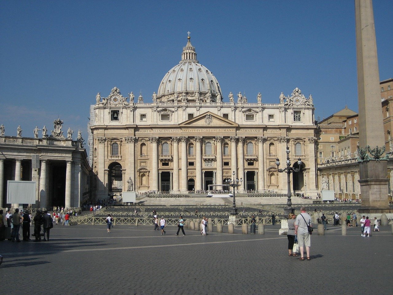 Cidade do Vaticano. Créditos: Pixabay