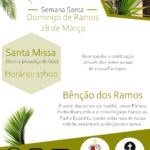 Domingo de Ramos 2021. Créditos: Paróquia de São Manuel