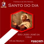 São João José da Cruz. Créditos: Paróquia de São Manuel