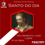 São Benedito José Labre. Créditos: Paróquia de São Manuel