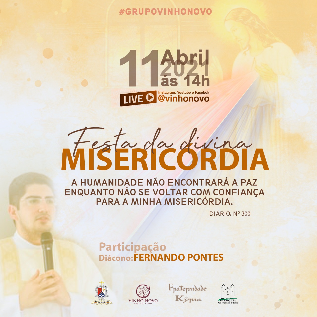 Festa da Misericórdia 2021. Créditos: Grupo de Casais Vinho Novo