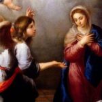 Anunciação do Anjo à Maria. Créditos: Internet