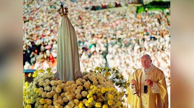 João Paulo II e Nossa Senhora de Fátima / Foto: Vatican Media