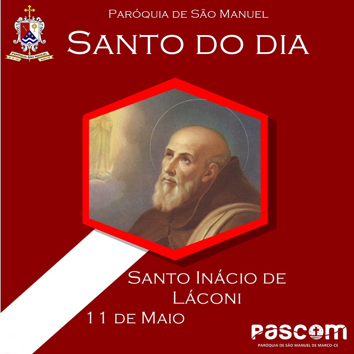 Santo Inácio de Láconi. Créditos: Paróquia de São Manuel