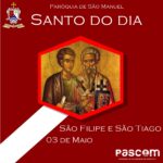 São Filipe e São Tiago. Créditos: Paróquia de São Manuel