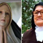 Imagem da Virgem de Fátima e de Irmã Lúcia / Arquidiocese de Los Angeles