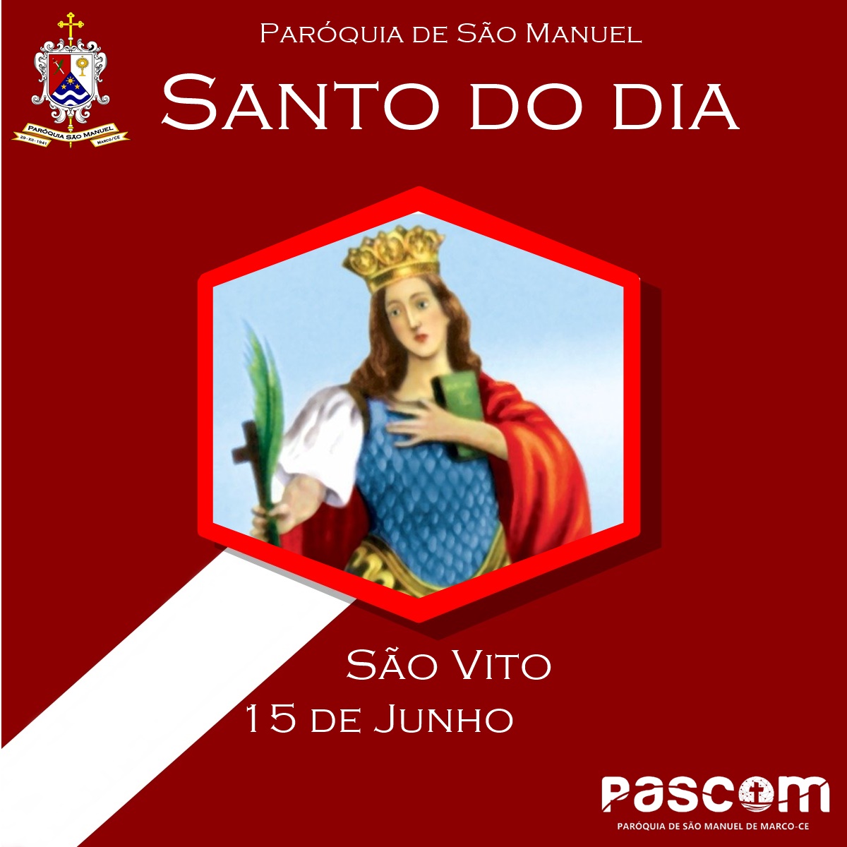 São Vito. Créditos: Paróquia de São Manuel