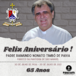Créditos: PASCOM Paróquia de São Manuel