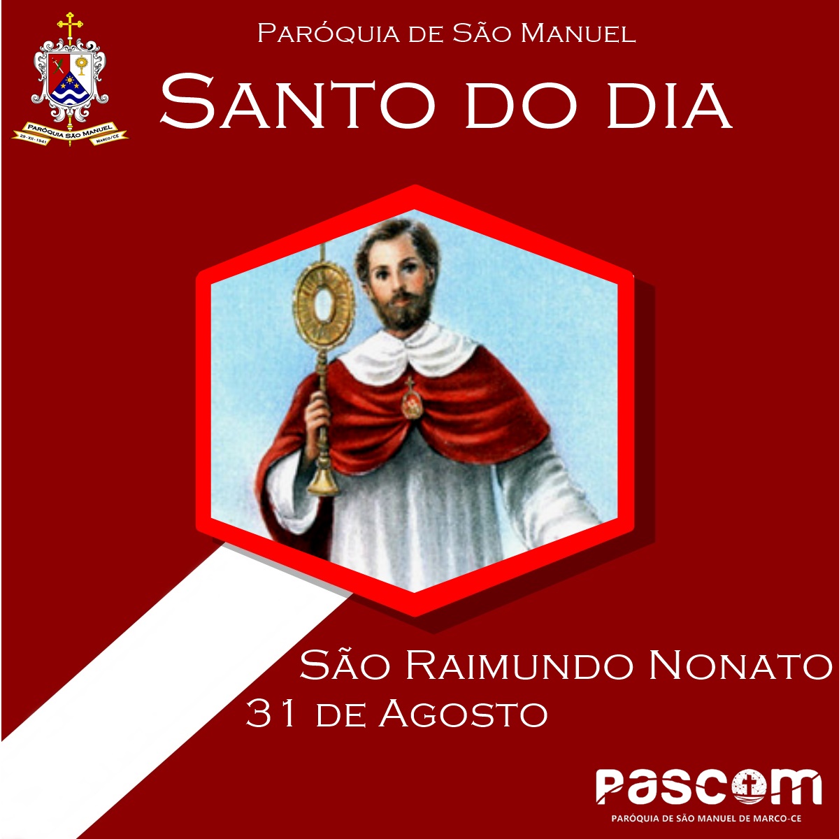 São Raimundo Nonato. Créditos: Paróquia de São Manuel