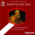 São Zeferino. Créditos: Paróquia de São Manuel