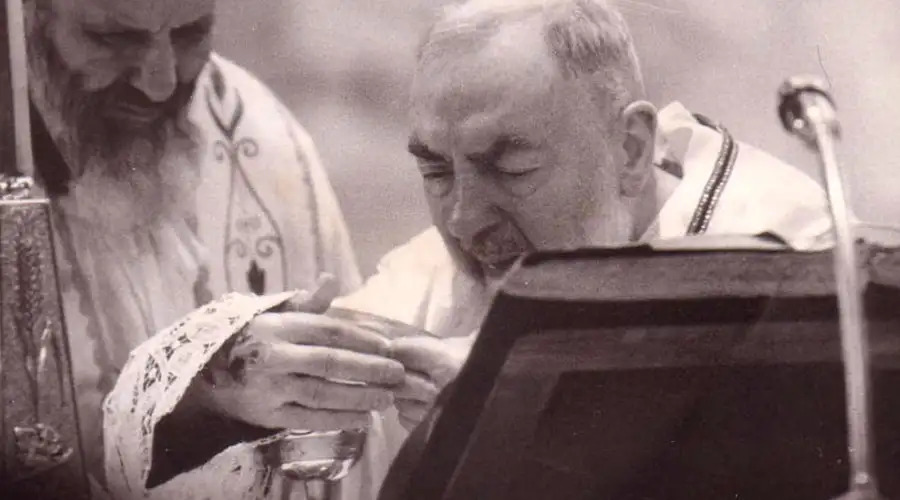 Imagem de arquivo do Padre Pio. Foto: Wikipedia - Domínio Público