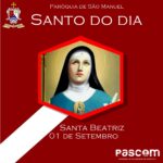 Santa Beatriz. Créditos: Paróquia de São Manuel