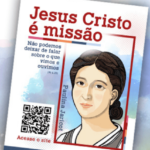 Santinho de Pauline Jaricot para o mês das missões. Créditos: CNBB