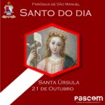 Santa Úrsula. Créditos: Paróquia de São Manuel