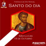 São Lucas. Créditos: Paróquia de São Manuel