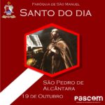 São Pedro de Alcântara. Créditos: Paróquia de São Manuel