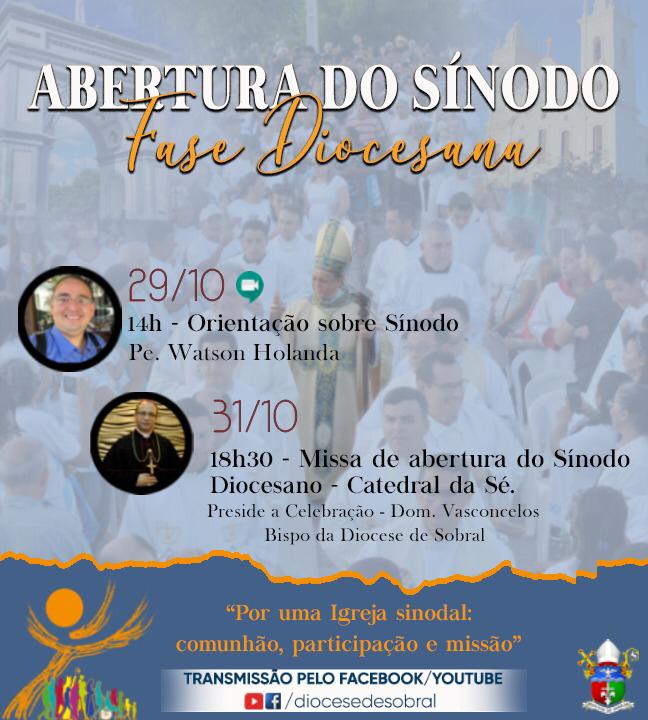 Abertura Diocesana do Sínodo. Créditos: Diocese de Sobral