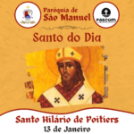 Santo Hilário de Poitiers. Créditos: Paróquia de São Manuel
