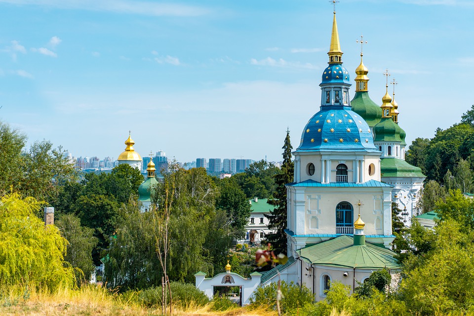 Catedral de Santa Sofia, em Kiev. Créditos: Pixabay