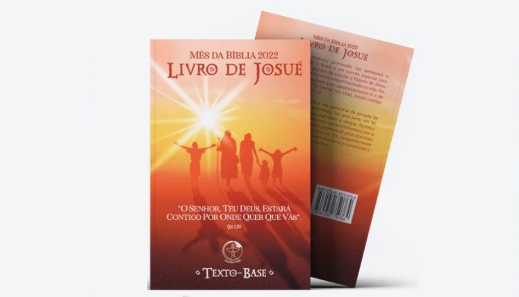 Livro de Josué para o mês da bíblia. Créditos: Paróquia de São Manuel