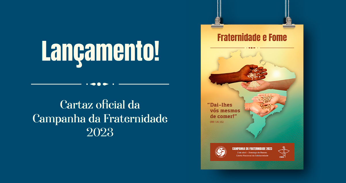 Cartaz CF 2023. Créditos: CNBB