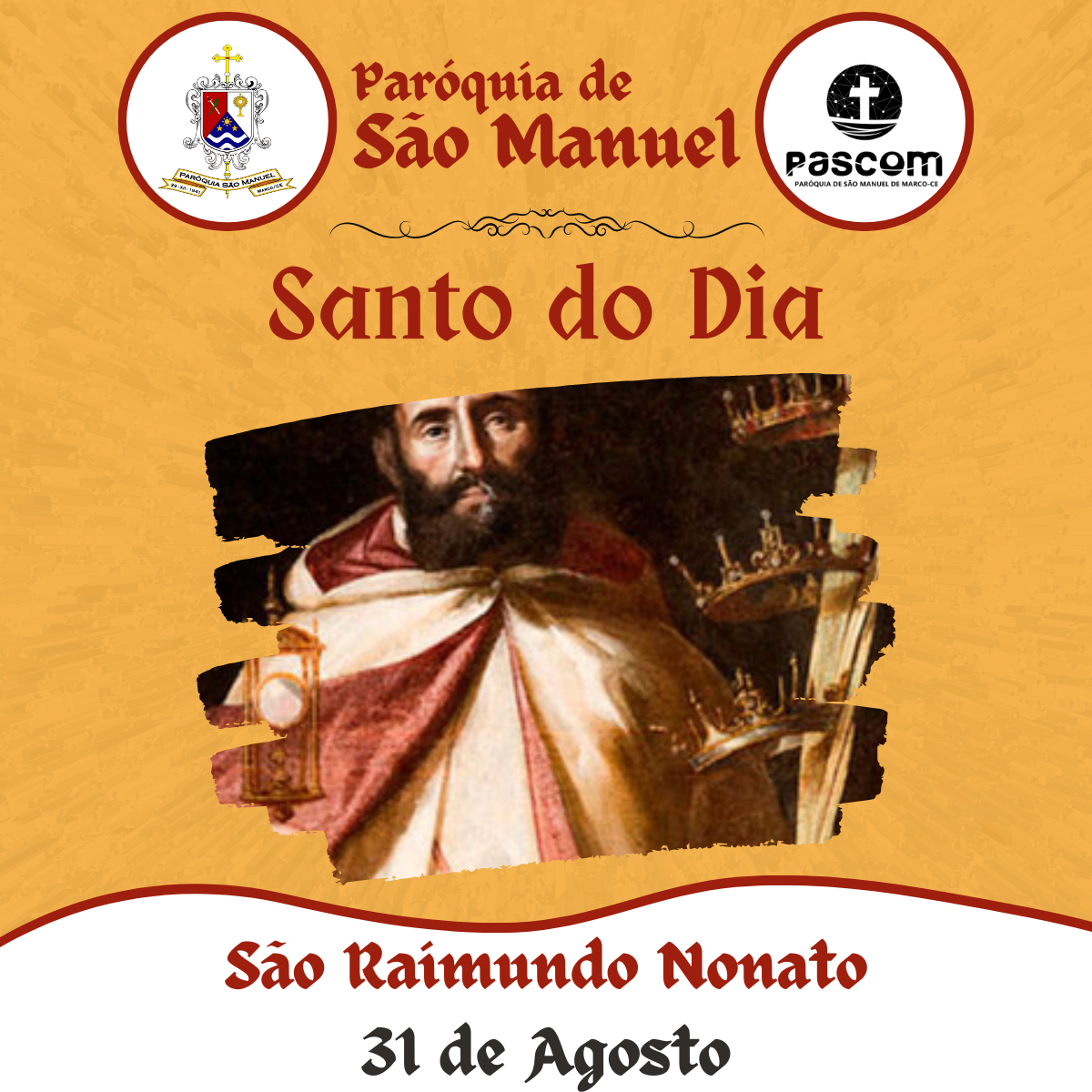 São Raimundo Nonato. Créditos: Paróquia de São Manuel