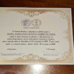 Diploma do Instituto Histórico e Geográfico de Sobral.