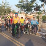 1° Pedalando com Maria. Créditos: PASCOM Paróquia de São Manuel