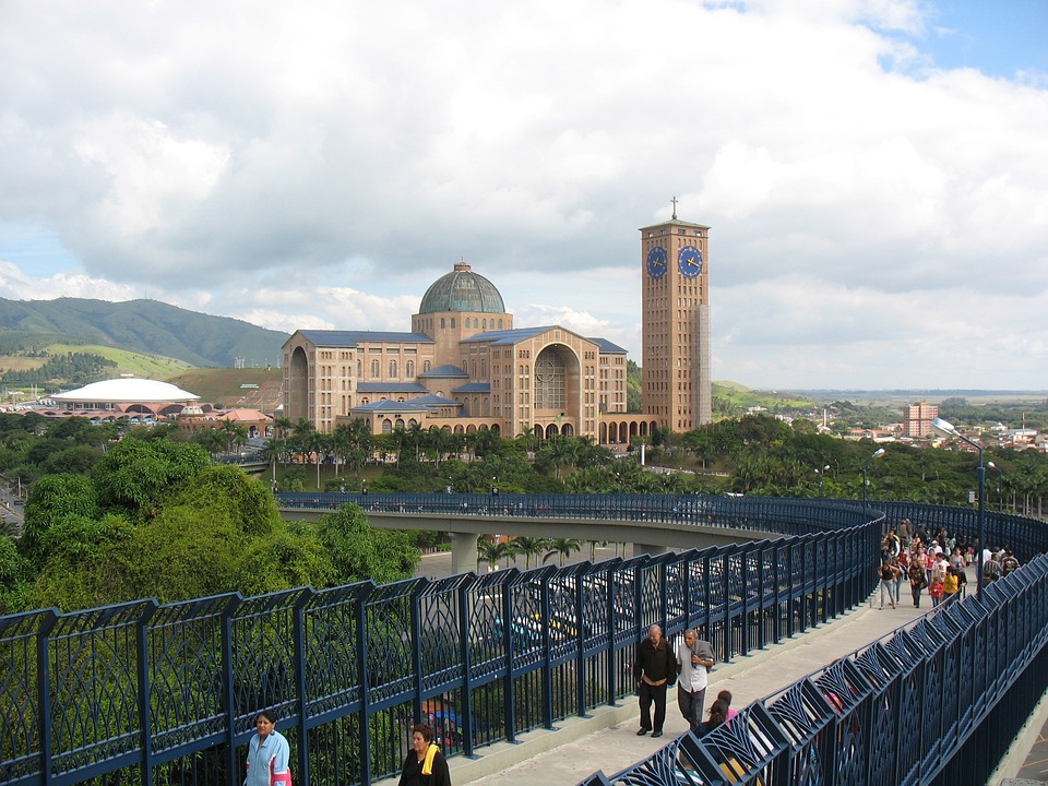 Santuário Nacional de Aparecida. Créditos: Pixabay