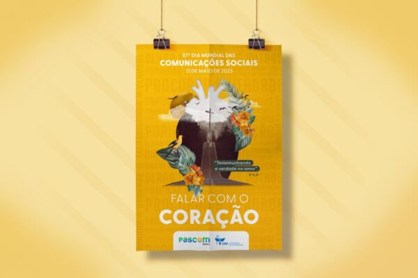 Identidade 57° Dia Mundial das Comunicações. Créditos: PASCOM Brasil