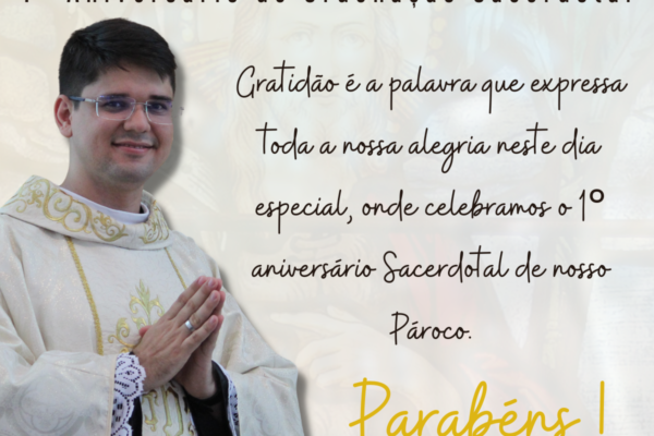 Padre Francisco Eduardo. Créditos: Paróquia São João Batista de Celsolândia