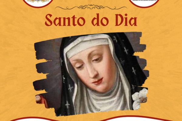 Santa Inês de Montepulciano. Créditos: Paróquia de São Manuel