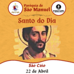 São Caio. Créditos: Paróquia de São Manuel