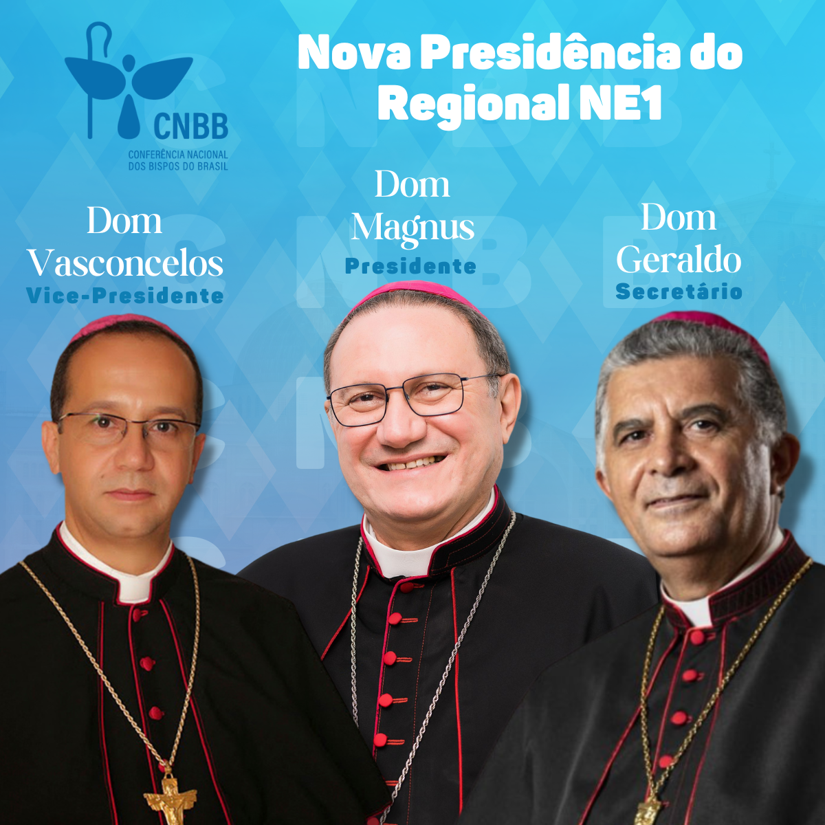 Nova Presidência do Regional NE1 da CNBB. Créditos: CNBB