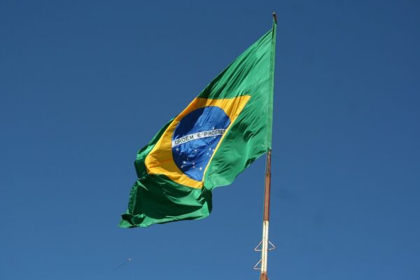 Bandeira Nacional do Brasil. Créditos: Pixabay
