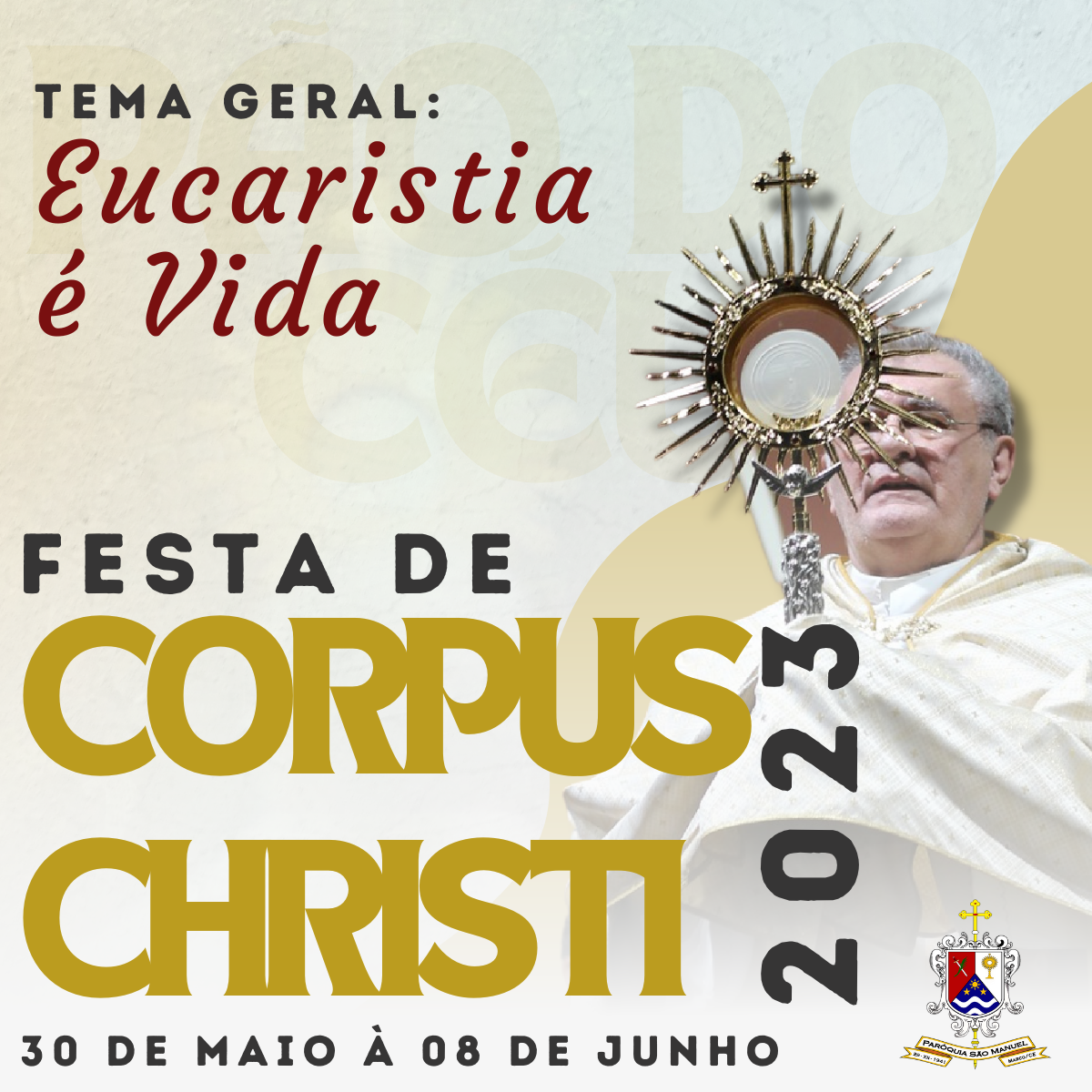 Festa de Corpus Christi 2023. Créditos: Paróquia de São Manuel