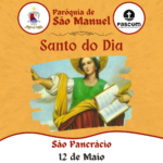 São Pancrácio. Créditos: Paróquia de São Manuel
