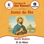 Santo Isidoro. Créditos: Paróquia de São Manuel