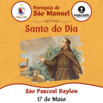 São Pascoal Baylon. Créditos: Paróquia de São Manuel