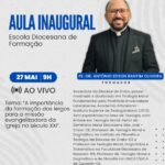 Aula Inaugural da Escola Diocesana de Formação. Créditos: Diocese de Sobral