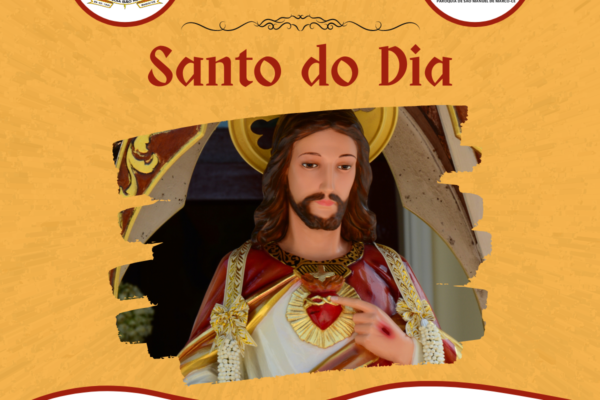 Sagrado Coração de Jesus. Créditos: Paróquia de São Manuel