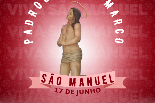 São Manuel, Padroeiro de Marco. Créditos: Paróquia de São Manuel