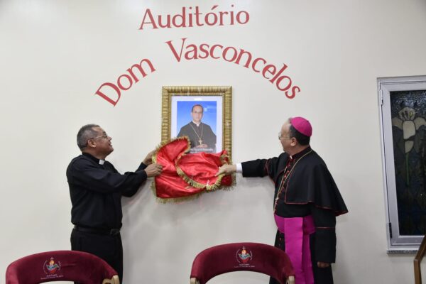 Inauguração do Auditório Dom Vasconcelos. Créditos: Diocese de Sobral