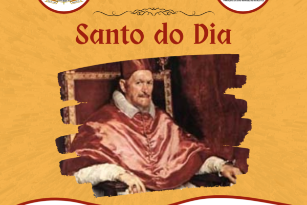 Santo Inocêncio I. Créditos: Paróquia de São Manuel