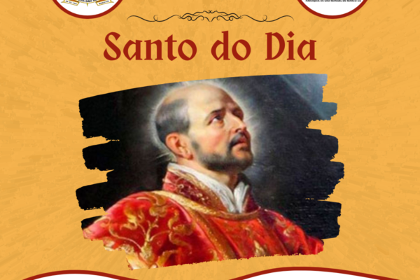 Santo Inácio de Loyola. Créditos: Paróquia de São Manuel