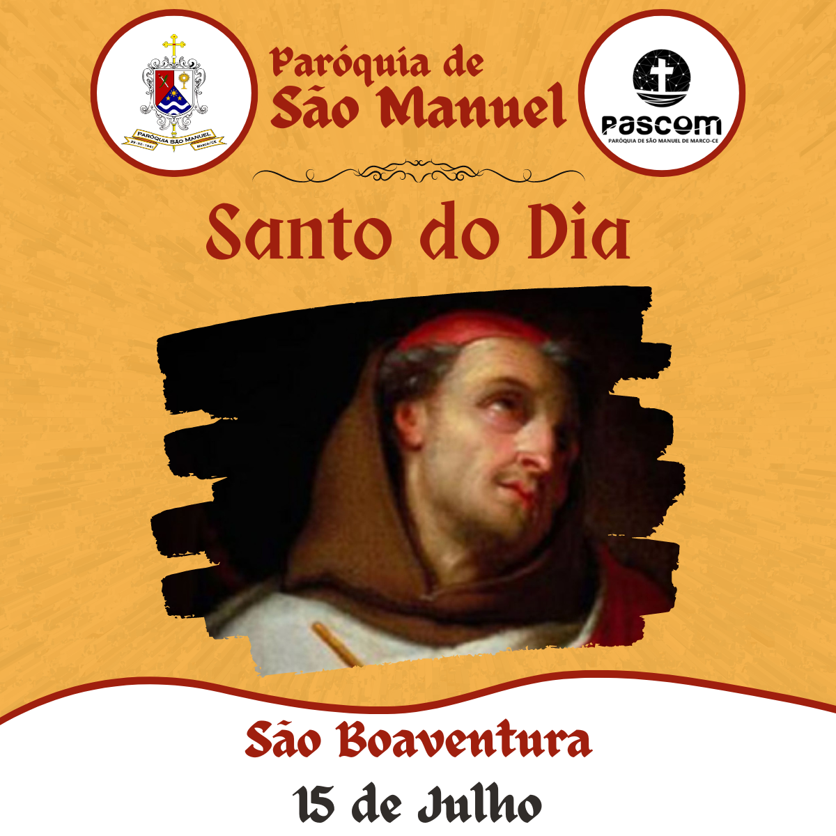 São Boaventura. Créditos: Paróquia de São Manuel