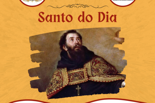 Santo Agostinho. Créditos: Paróquia de São Manuel