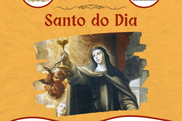 Santa Clara. Créditos: Paróquia de São Manuel