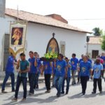 Caminhada do II Encontro do Terço dos Homens da Região Vale do Acaraú. Créditos: PASCOM da Paróquia de São Manuel