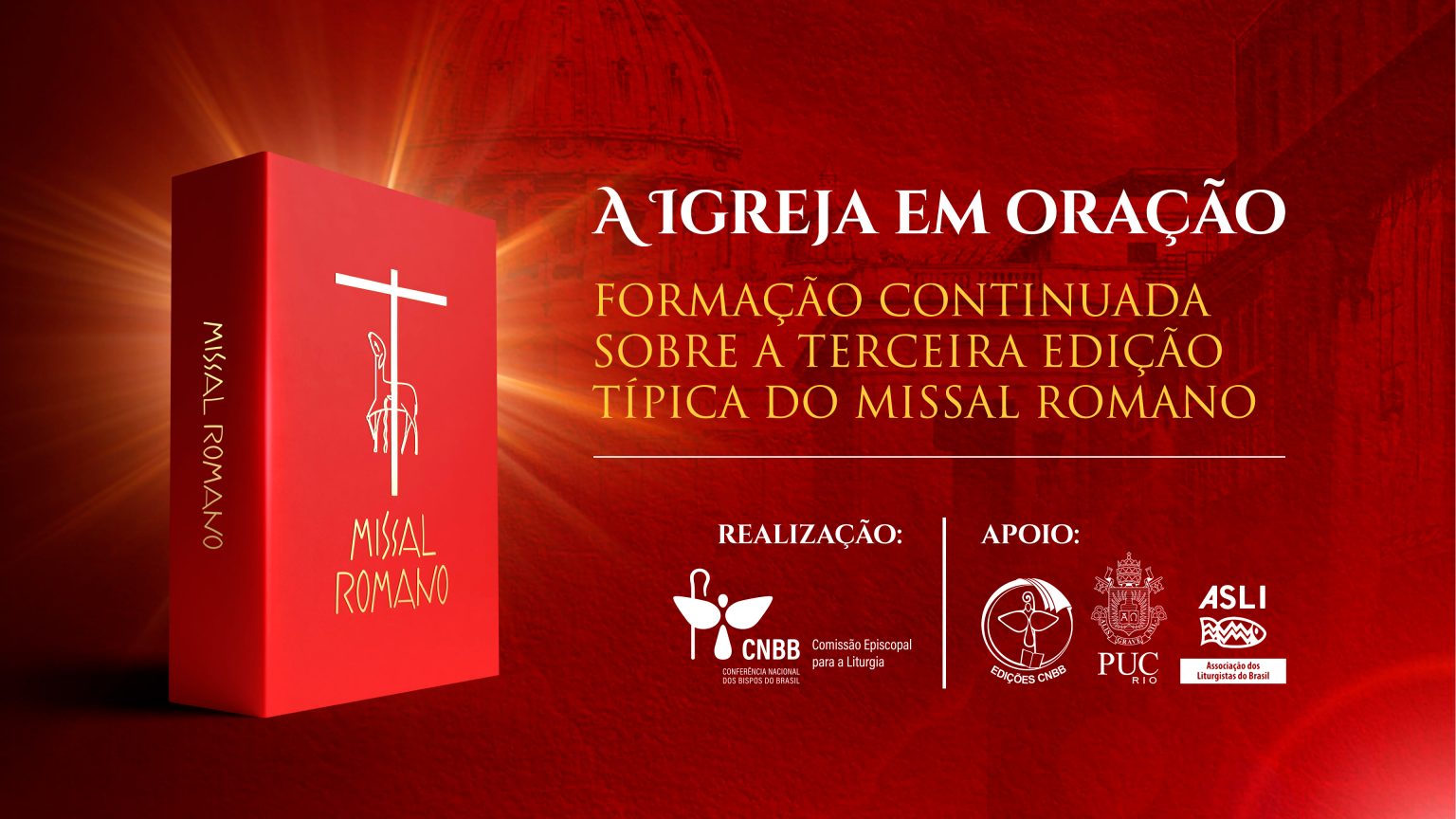 Lançamento online sobre a terceira edição típica do Missal Romano. Créditos: CNBB